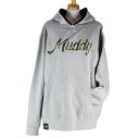 GOODS グッズ Muddy Camouflage 10.0oz HOODIE /GRAY /XL-size GA-00242