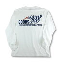 【抽選で最大100%ポイントバック】GOODS グッズ GOODS Thunderbird L/S TEE /White /L-size GA-00272