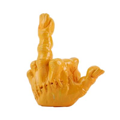 GOODS グッズ FXXK! HANDSIGN VALVE CAP /イエロー MMS-VC017