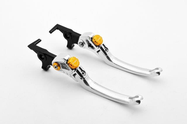 RIDEA リデア RIDEA レバー左右セット LV4-FL-DL084DR067-SR(シルバー)/GD (ゴールド) DUCATI SCRAMBLER DUCATI SCRAMBLER RI0000323-GD