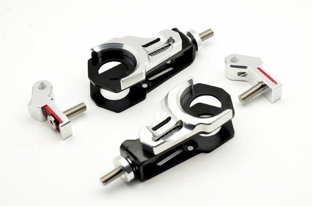 RIDEA リデア チェーンアジャスター CA-DU-01-SR(カラー:シルバー) DUCATI SCRAMBLER CLASSIC等 RIDU00507