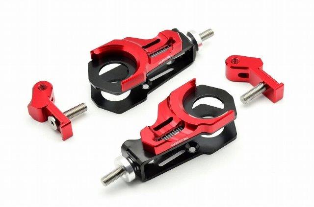 RIDEA リデア チェーンアジャスター CA-DU-01-RD(カラー:レッド) DUCATI SCRAMBLER CLASSIC等 RIDU00508