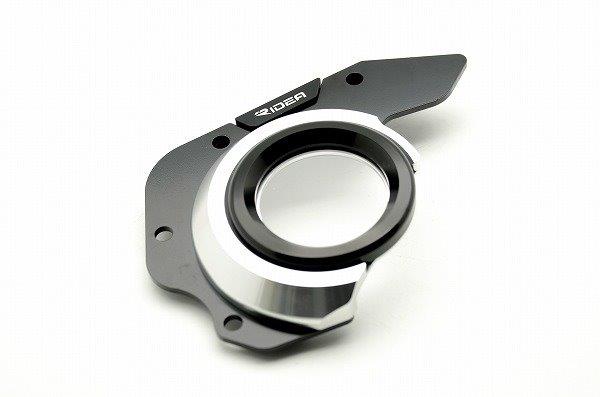 RIDEA リデア スプロケットカバー FSC-DU-01-SR /BK (カラー:シルバー/ブラック) DUCATI SCRAMBLER CLASSIC等 RIDU00564