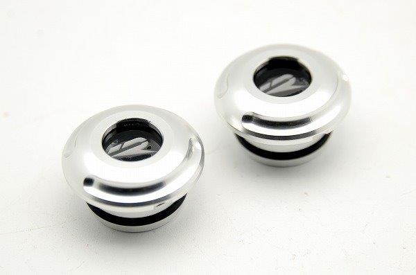 RIDEA リデア フレームキャップ FC-DU-01-SR(カラー:シルバー) DUCATI SCRAMBLER CLASSIC等 RIDU00571