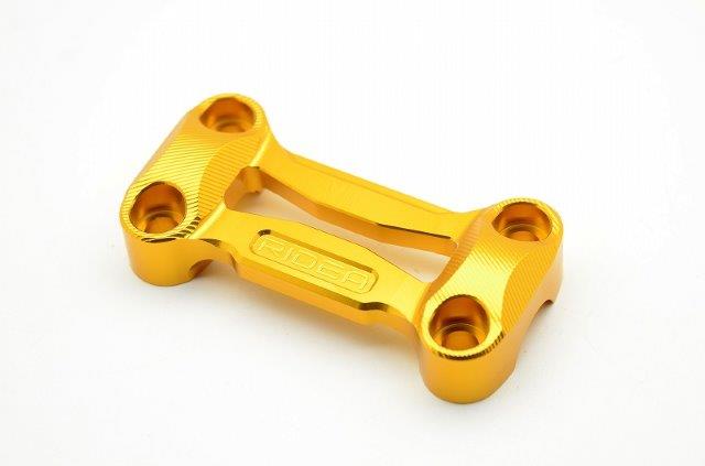 RIDEA リデア ハンドルクランプ HC-H01-GD(カラー:ゴールド) HONDA グロム(13-16) RIHO00516