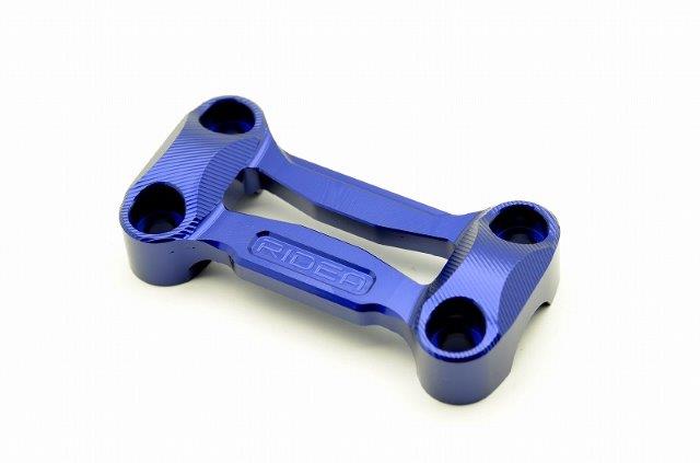 RIDEA リデア ハンドルクランプ HC-H01-BE(カラー:ブルー) HONDA グロム(13-16) RIHO00518