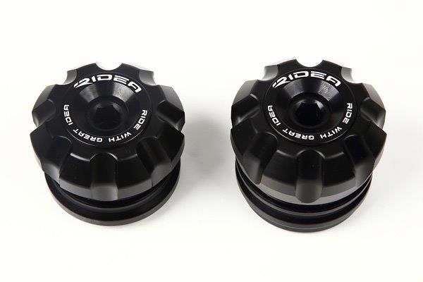 RIDEA リデア アクスルスライダー AS-B03B03-BK(カラー:ブラック) HONDA グロム(13-16) RIHO00686