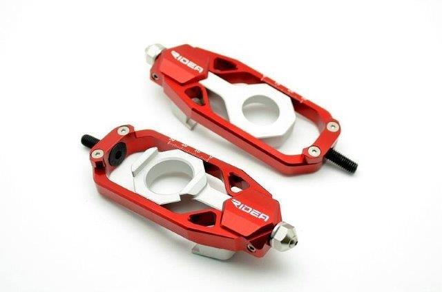 RIDEA リデア チェーンアジャスター BA-020-RD(カラー:レッド) YAMAHA TMAX530 2012-2017 RIYA00135