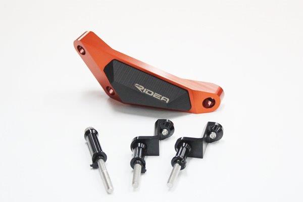 RIDEA リデア エンジンプロテクター CP-Y01-L-OE(カラー:オレンジ) YAMAHA MT-09/MT-09 ABS 2014-2020MT-09 TRACER 2015-2020XSR900 RIYA00206
