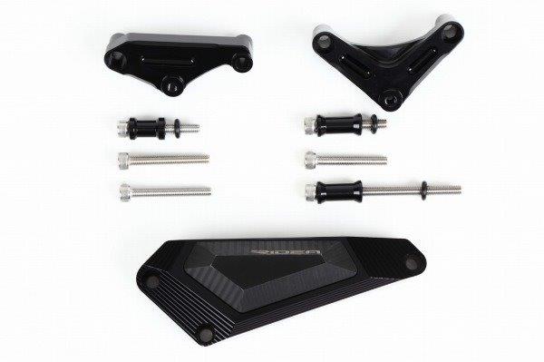 RIDEA リデア エンジンプロテクター 右側 CP-Y04-R-BK(カラー:ブラック) YAMAHA YZF-R25/YZF-R3 2015- RIYA00310