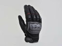 DAYTONA デイトナ 【XLサイズ】バイク用 グローブ 手ノ平 本革(ヤギ革) 春夏 カーボンプロテクター タッチパネル対応 カーボンメッシュグローブ DG-003 ブラック 32434