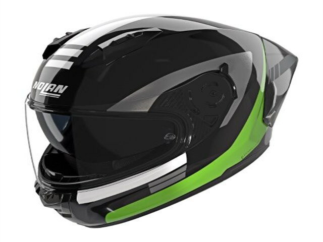 在庫有り Daytona デイトナ NOLAN ノーラン バイク ヘルメット フルフェイス N60-6 SPORT CONTRASTO(GREEN/358) Mサイズ(57-58cm) 64155