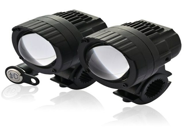 在庫有り デイトナ BELLOF(ベロフ) バイク用 LED フォグランプ 車検対応 防水 防塵 6500K/2900K(ホワイト/イエロー) プレシャスレイW 左右セット 40329