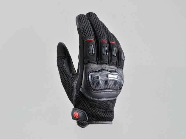DAYTONA デイトナ HBG-116 カーボンメッシュグローブ ブラック サイズ : S 25903