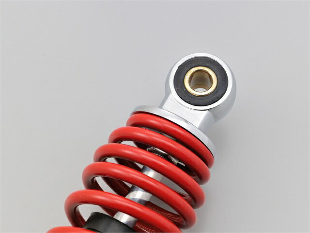 在庫有り DAYTONA デイトナ ユニバーサルリアショック 310mm メッキ/レッド 73541