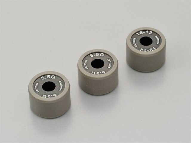 デイトナ DAYTONA DWRウエイトローラー3個セット φ18×12mm×5.5g グランドAXIS100系 90463