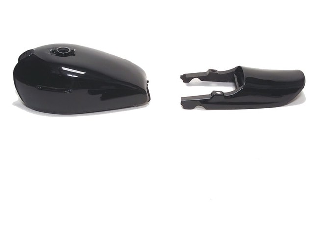 RSタイプ外装セット メタリックブラック(Z750D1/Z1000A1) ドレミコレクション 40100(2)