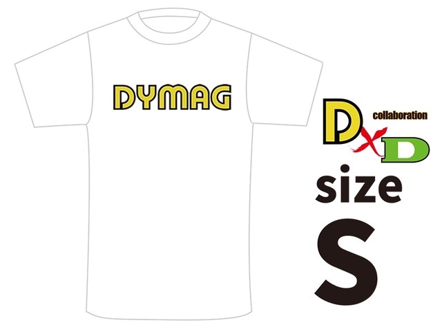 DYMAG コットンTシャツ（白）S size ドレミコレクション 98630