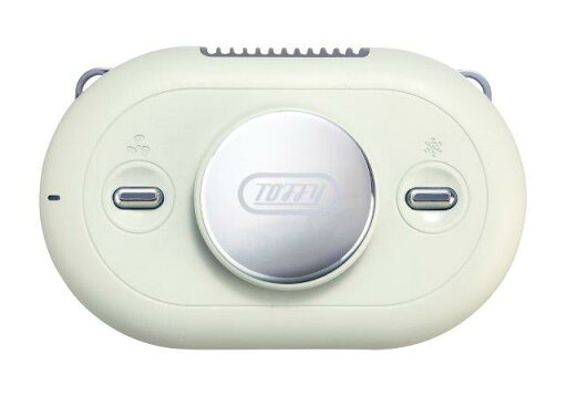 ラドンナ LADONNA FN16 ひんやりハンズフリーファン Toffy アッシュホワイト FN16-AW