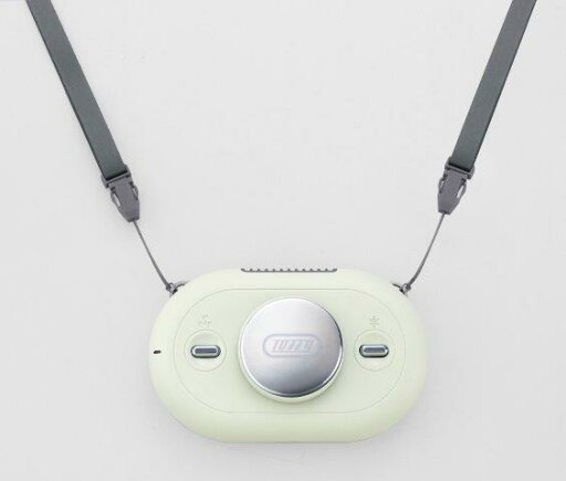 ラドンナ LADONNA FN16 ひんやりハンズフリーファン Toffy アッシュホワイト FN16-AW