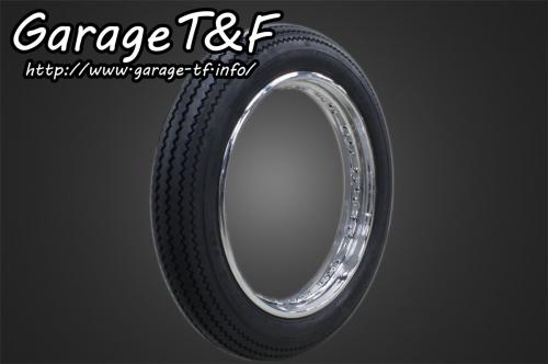Garage T&F ガレージ ティーアンドエフ unilli(ユナリ) ビンテージタイヤ18x4.00(オールブラック) TR52