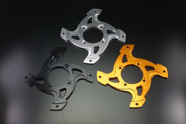 Gcraft Gクラフト ホイールスペーサー 手裏剣タイプ ゴールド ジークラフト 39112