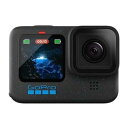 GoPro ゴープロ GoPro HERO12 Black(HERO12 ブラック)GoPro カメラ アクションカメラ ウェアラブルカメラ CHDHX-121-FW