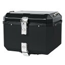【抽選で最大100%ポイントバック】HARD WORX ハードワークス アルミトップケース ONE-PIECE HX45-ONE ブラック 45L HX45ONE-B