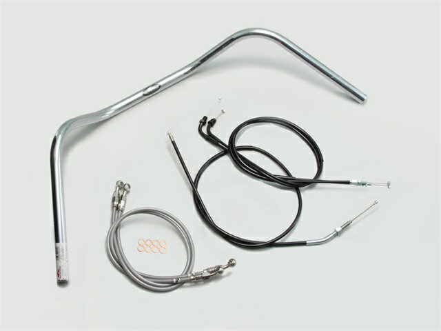 要納期確認 HURRICANE ハリケーン 160クラシック ハンドルSET CB400SF VTEC/II/III(99~07) クロームメッキ H009-080C