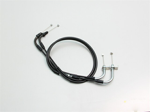 在庫有り HURRICANE ハリケーン HONDA ホンダ ダックス125(23-25 JB04/06) ロング スロットルケーブル W ブラック(アウター長 1100/1060mm) HB6619