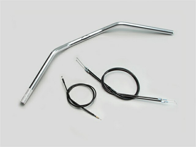 要納期確認 HURRICANE ハリケーン トラッカーLOW ハンドルSET FTR223(サイドゼッケン無し車) クロームメッキ H018-043C
