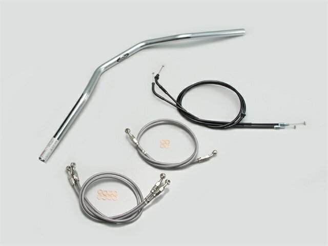 要納期確認 HURRICANE ハリケーン トラッカースペシャル ハンドルSET CB1300SB(05~09 ABS無し車) クロームメッキ H002-033C