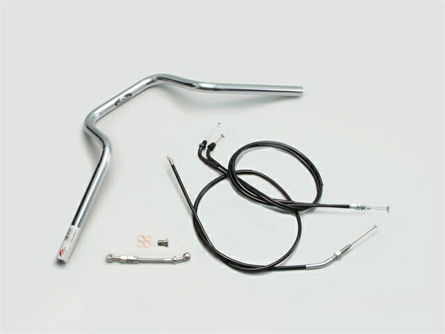 要納期確認 HURRICANE ハリケーン クォーター4型 ハンドルSET CB400SF VTEC Revo(14-21 ABS車) クロームメッキ H027-904C