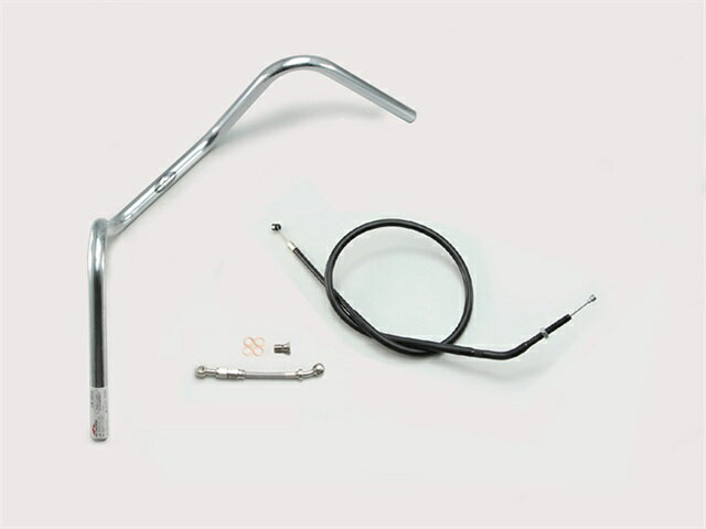 要納期確認 HURRICANE ハリケーン 200アップ1型 ハンドルSET モンキー125 ABS クロームメッキ H034-010C