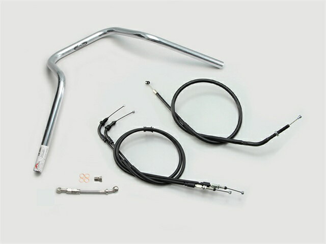 要納期確認 HARRICANE ハリケーン ナロー5型 ハンドルSET モンキー125 ABS クロームメッキ H034-049C