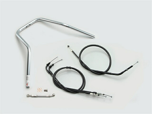 要納期確認 HURRICANE ハリケーン スーパーナロー ハンドルSET モンキー125 ABS クロームメッキ H034-050C