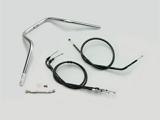 要納期確認 HURRICANE ハリケーン POLICE 5型 ハンドルSET モンキー125 ABS クロームメッキ H034-069C