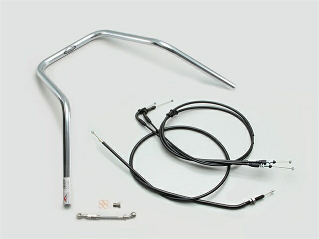 要納期確認 HARRICANE ハリケーン ウルトラナロー ハンドルSET モンキー125 ABS クロームメッキ H034-086C