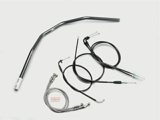 要納期確認 HURRICANE ハリケーン スーパートラッカー ハンドルSET GSX400インパルス(05~07 GK7CA) ブラック H502-032B