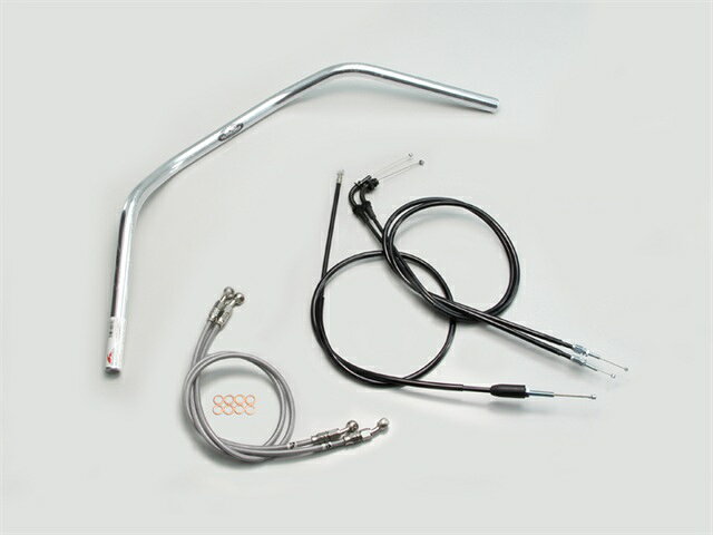 要納期確認 HURRICANE ハリケーン 80クラシック ハンドルSET GSX400インパルス(05~07 GK7CA) クロームメッキ H502-079C