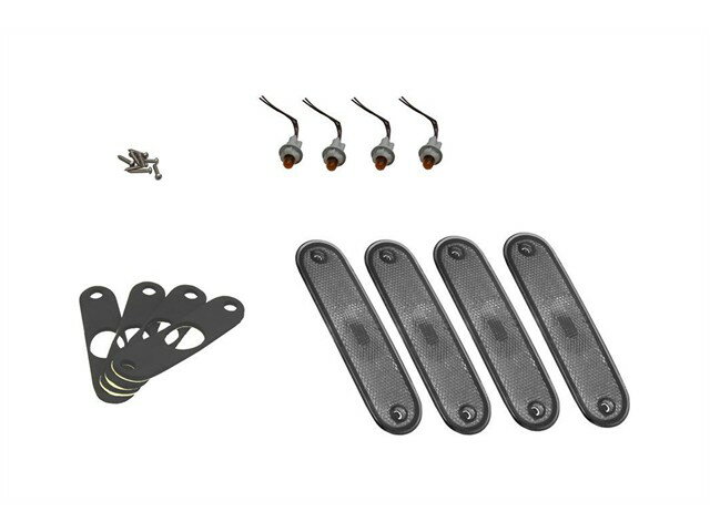 アイエルモータースポーツ サイドリフレクターセット スモーク バルブタイプ NA6CE／NA8C／NB6C／NB8C NAB-1553