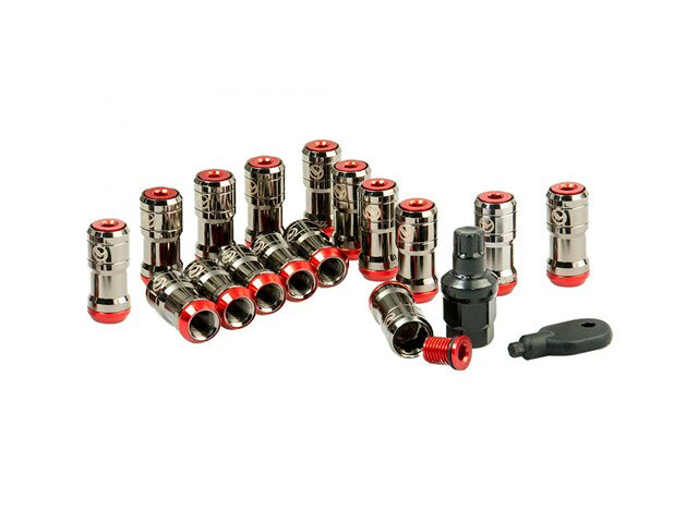 アイエルモータースポーツ ホイールナットセット レッド NA6CE／NA8C／NB6C／NB8C／ND5RC／NDERC／ND5RE／NDERE NAB-301617
