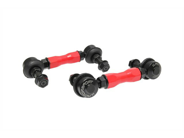 アイエルモータースポーツ スタビライザーリンク 全長調整式 フロント左右セット レッド ND5RC／NDERC／ND5RE／NDERE ND0-0985