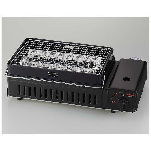 岩谷 イワタニ カセットガス炉ばた焼器炙りや2 マットブラック CB-ABR-2