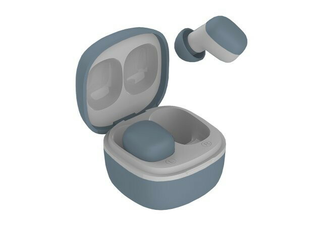 kashimura カシムラ 完全ワイヤレス ステレオイヤホン AAC ミニ BLUE BL-122