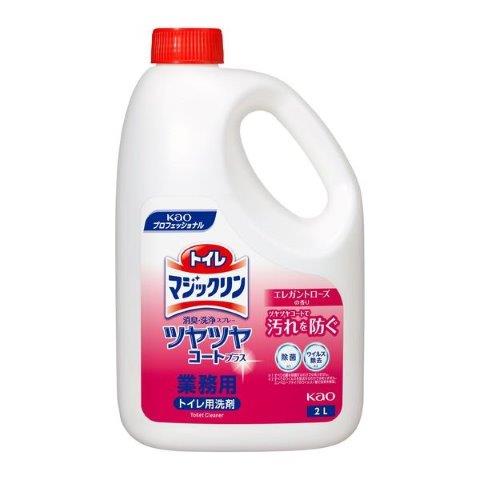 トイレマジックリン　ツヤツヤコートプラス　エレガントローズの香り　業務用2L　1個　花王