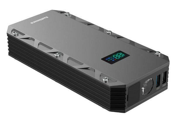 kashimura カシムラ ジャンプスターター 12000MAH 液晶ディスプレイ付き KD-239