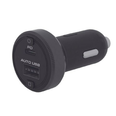 kashimura カシムラ DC-42W USB 2ポートPD30W自動判定 アンビエントライト付 DC-059