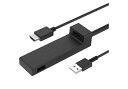 【対象ショップ限定!抽選で最大100%ポイントバック】 kashimura カシムラ HDMIタイプA延長ケーブル USB1ポート KD-260