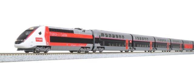 正規品 KATO カトー 鉄道模型 Nゲージ TGV Lyria Euroduplex（リリア ユーロデュープレックス） 10両セッ 10-1762
